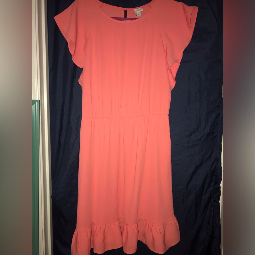💕2 For $10💕 A new day dress size medium coral
